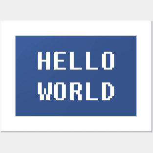 Greeting: Hello World Posters and Art